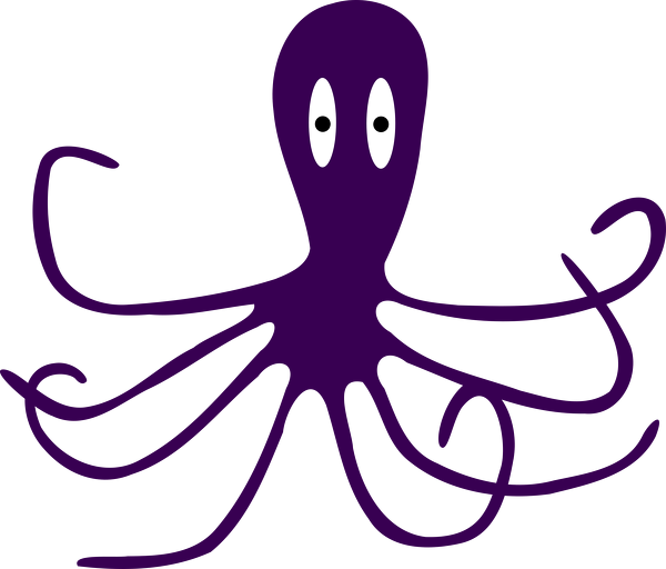 Octopus Clip Art (600x512)