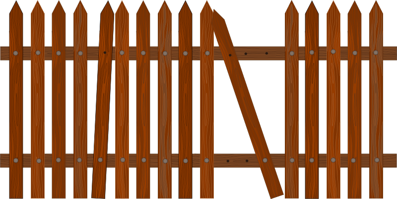 Fence Png Clipart Fence Clip Art - Fence Png (800x402)