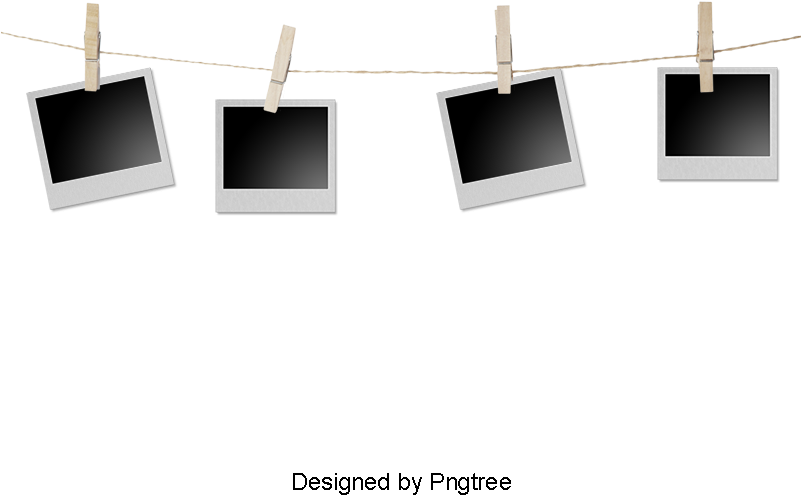 Polaroid Photo Clip Art, Clip, Photo, Hemp Rope Png - Locket (801x495)