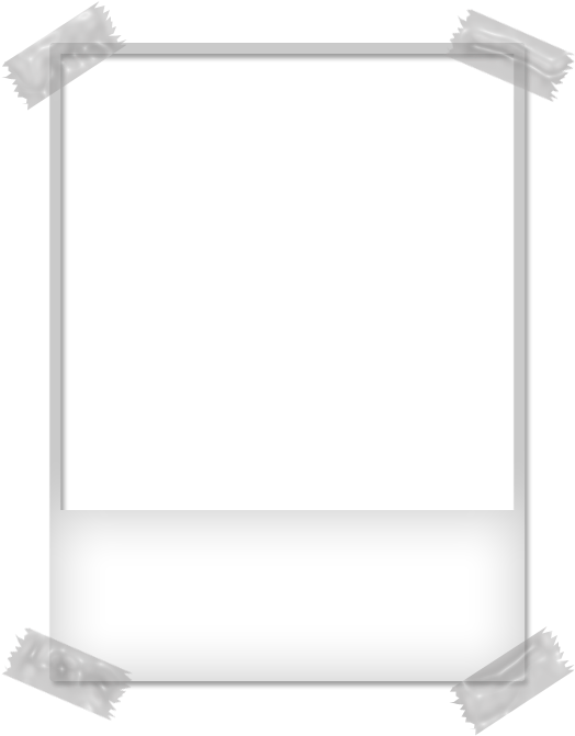524 X 671 6 - Transparent Photo Frame Polaroid (524x671)