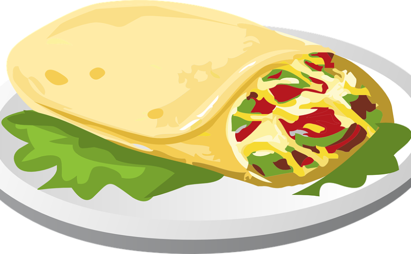 Fargo Foodie - Transparent Background Burrito Clipart (825x510)