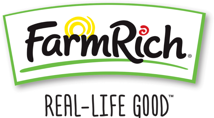 4c Farmrich Logo Rlg Frame Copy - Farm Rich Logo (750x412)
