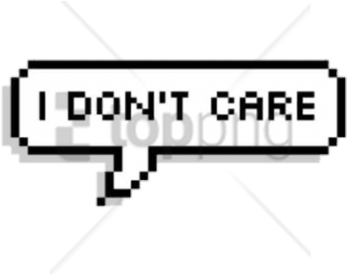 Free Png Download Transparent Polaroid Quote Png Images - Don T Care Transparent (480x480)