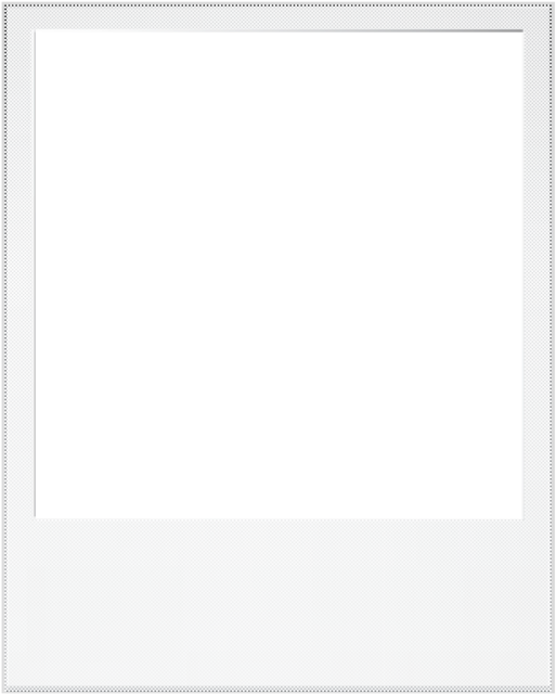 Pin Polaroid Clip Art - Black Picture Frame Template (671x800)
