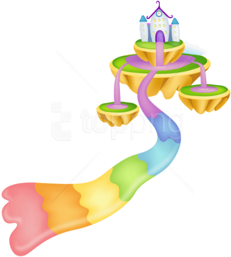 Free Png Download Transparent Rainbow Castle Clipart - Park Shin Hye And Jang (480x529)