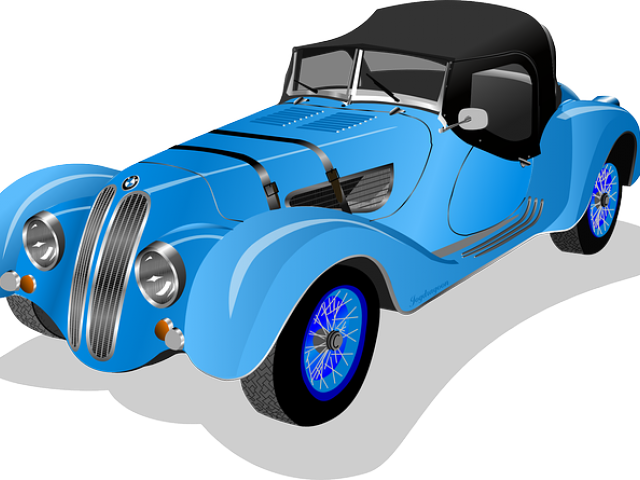 Antique Car Clipart - Bmw Car (640x480)