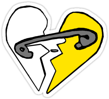 375 X 360 19 - Safety Pin 5sos Yellow (375x360)