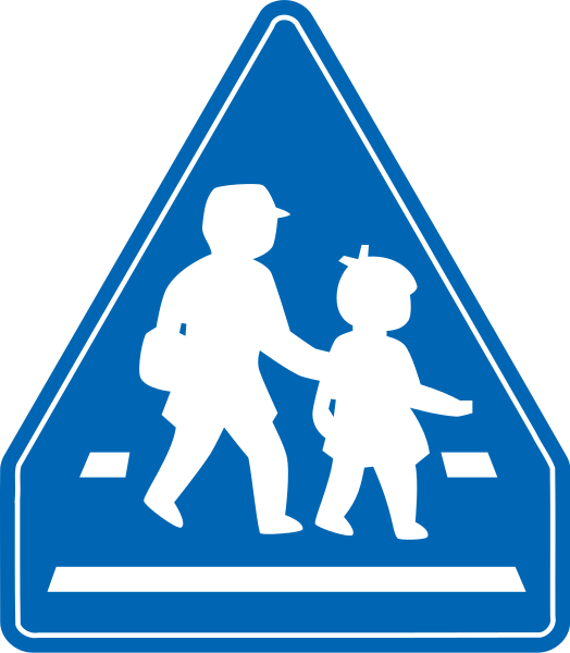 210 × 240 Pixels - Pedestrian Crossing Sign Japan (524x600)