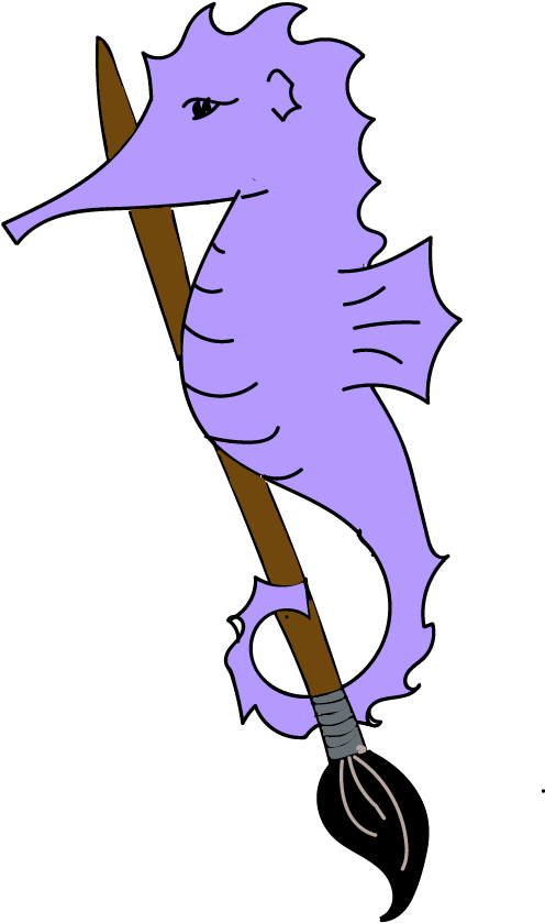 For My First Variation I Drew With Paintbrush, The - Illustration (1280x1024)