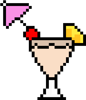 Pinacolada - Adventure Time Fuse Bead Pattern (410x490)