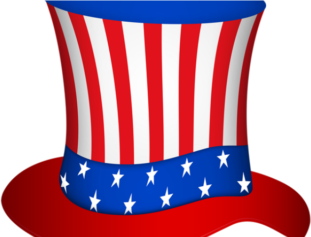 British Flag Clipart Hat - Transparent Usa Hat (640x480)