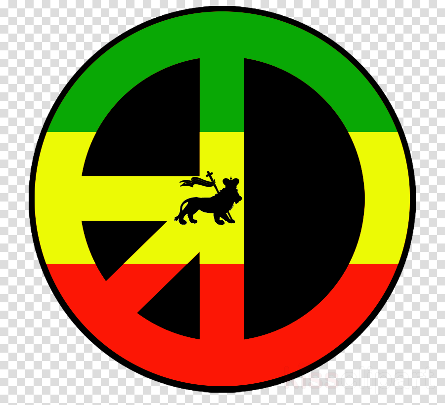 Reggae Peace Logo Clipart Reggae Peace Symbols Clip - Simbolo Do Paz E Amor (900x820)