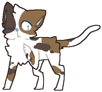 Calico Cat Adopt - Cartoon (380x336)