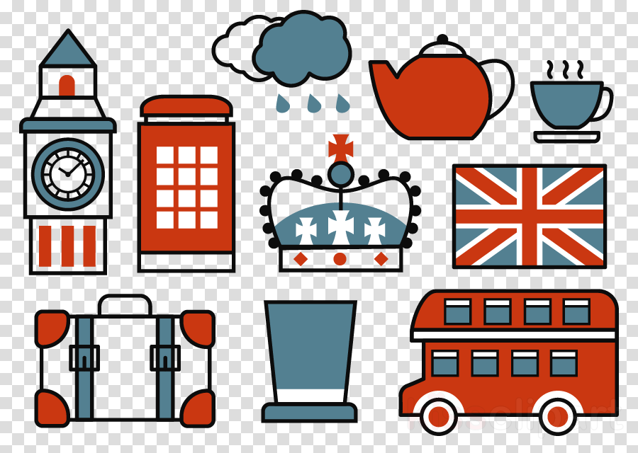London Icons Clipart Source - London Icons Clipart Source (900x640)