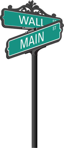Street Sign - Main Street Sign Clipart (259x600)