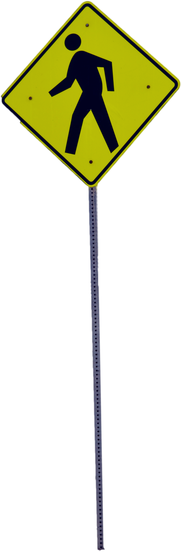 A Yellow Man Walking Sign Stock Photo Png By Annamae22 - Penneshaw Penguin Centre (1600x2416)
