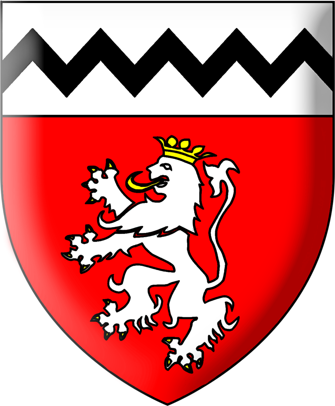 Ecu De La Famille De Préaulx - Bugey (1401x1695)