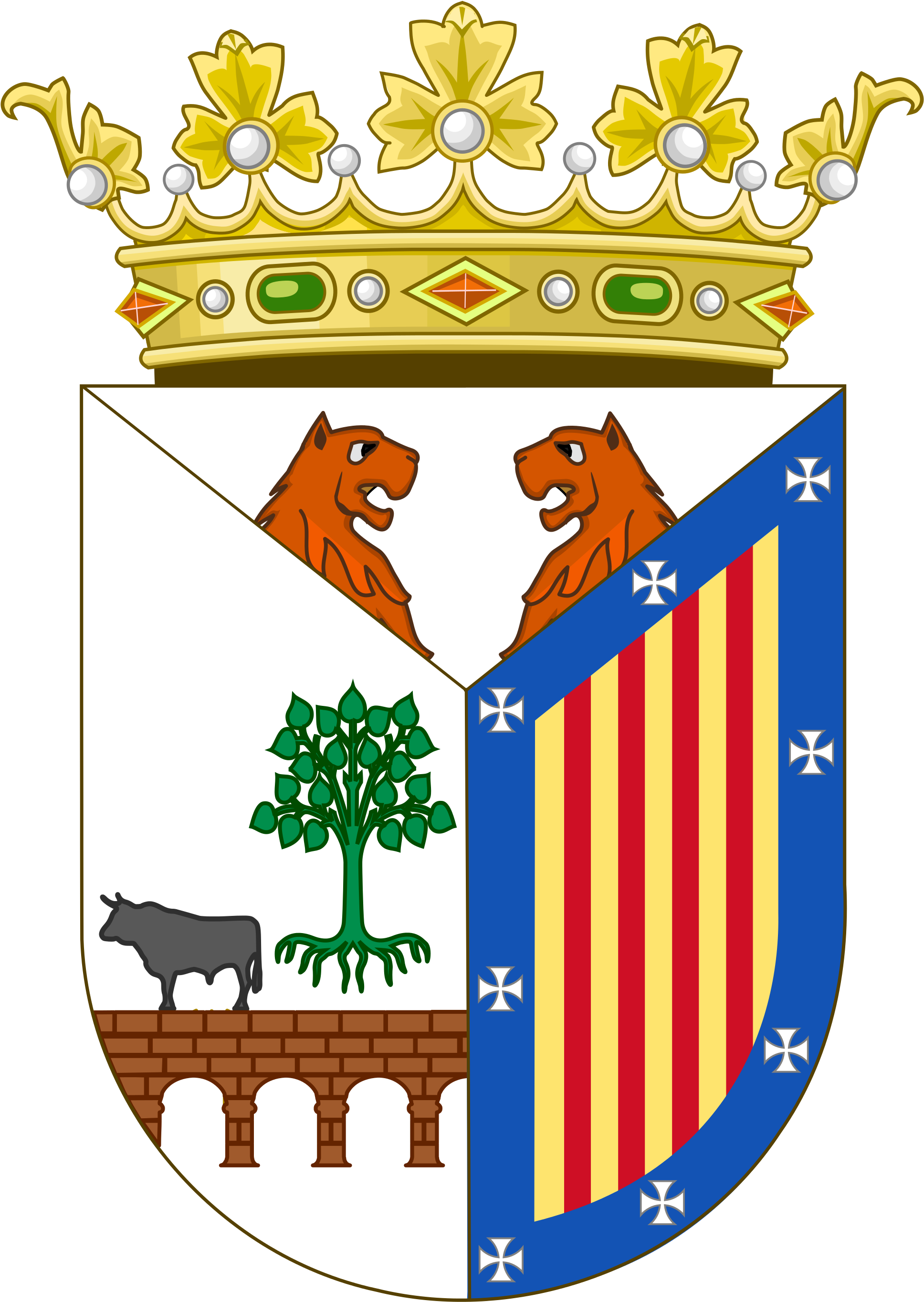 Open - Salamanca Coat Of Arms (2000x2800)