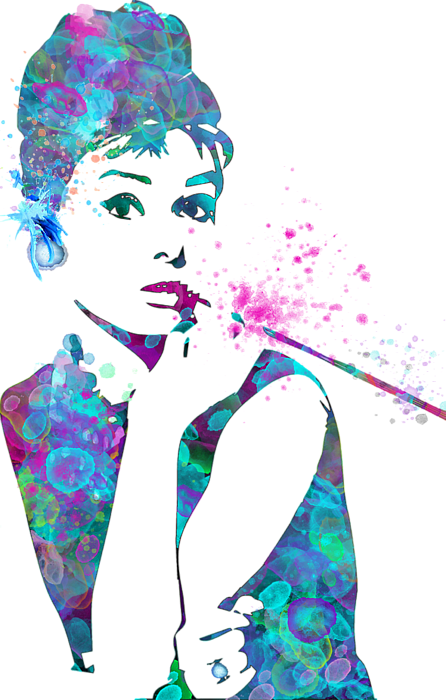 Click And Drag To Re-position The Image, If Desired - Audrey Hepburn (446x700)