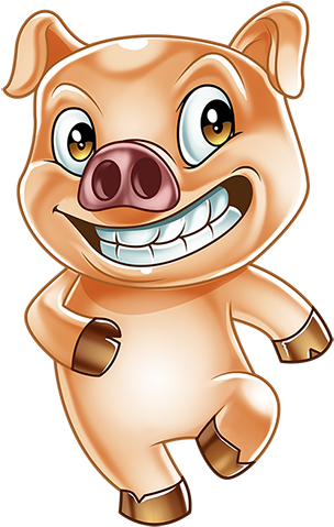 Hog Wild - Cartoon (550x550)