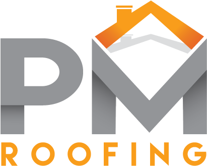 Pm Roofing Logo - Pm Roofing Logo (453x375)