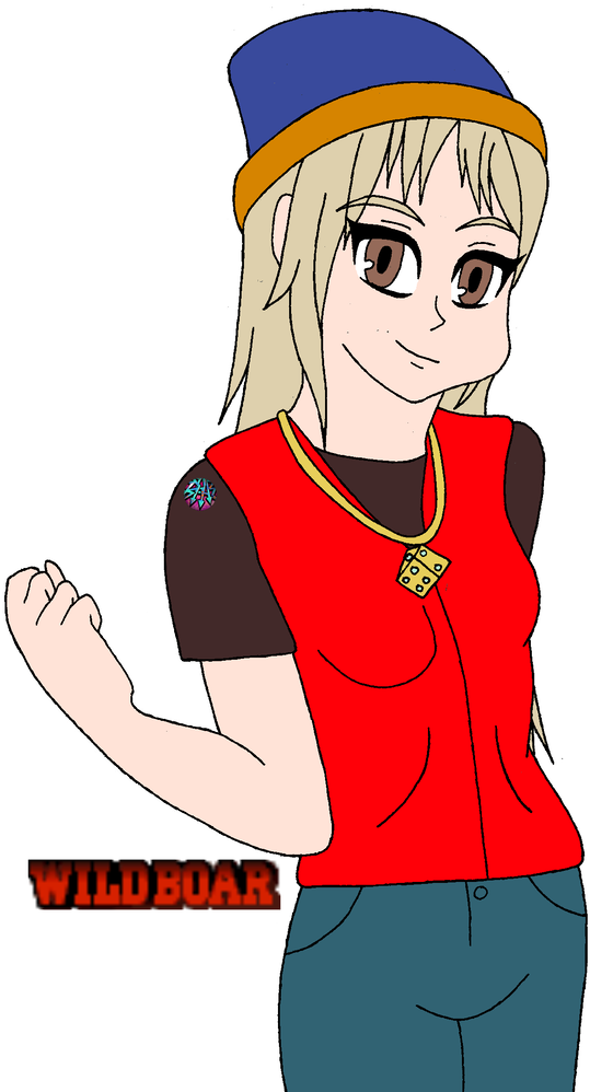 Wild Boar By Pinksnowangel13 - Cartoon (785x1018)