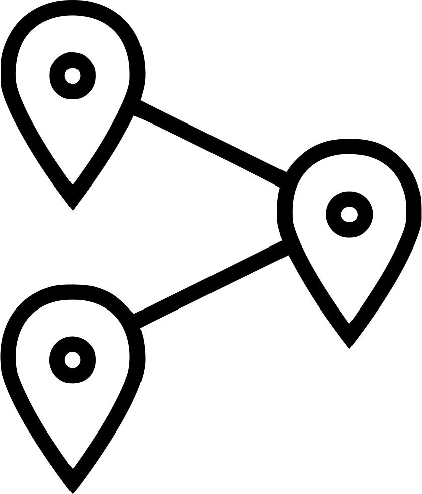 Clip Stock Pins Locations Locate Svg Png Icon Free - Circle (838x980)