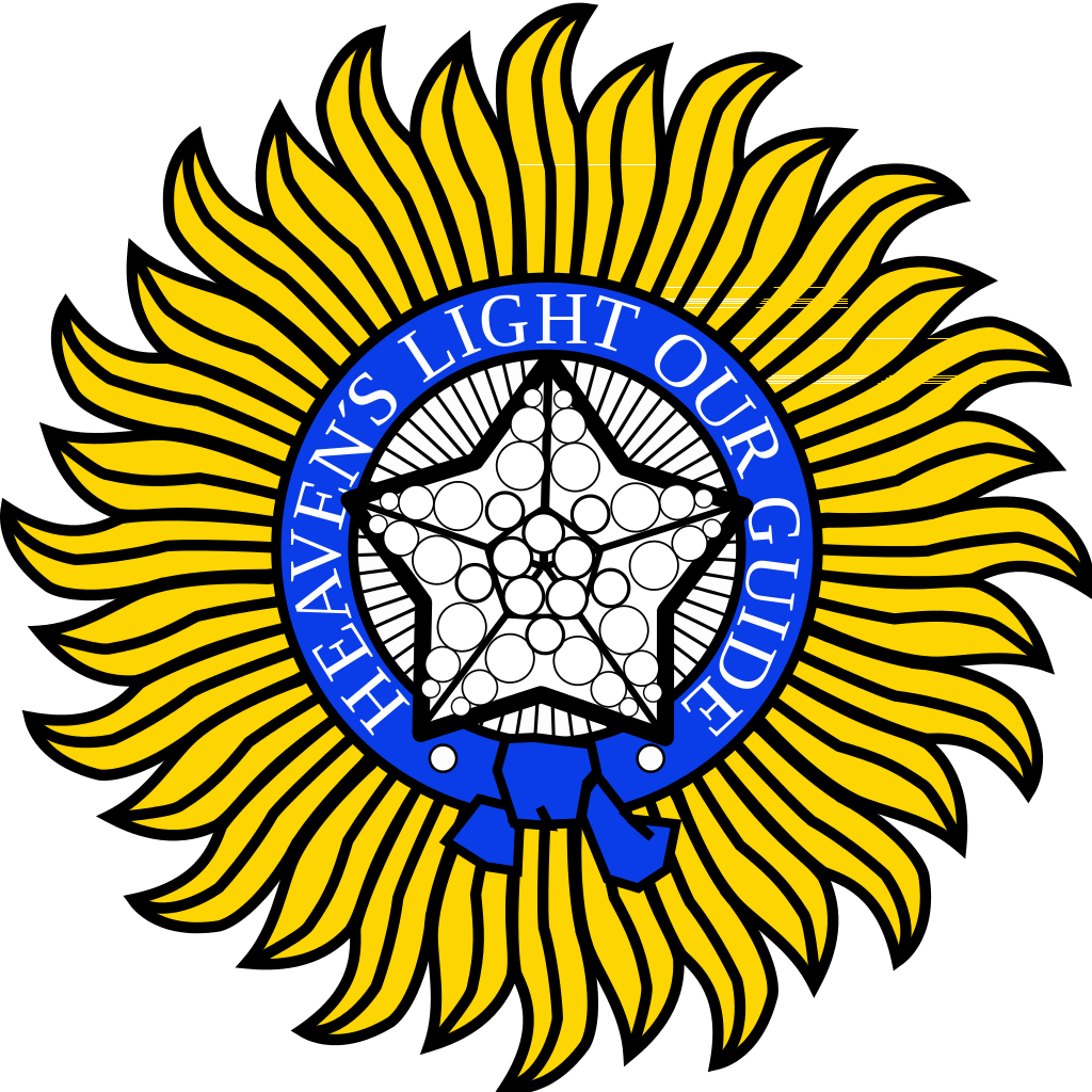 Star Of India Silver Centre - British India Coat Of Arms (1024x1024)