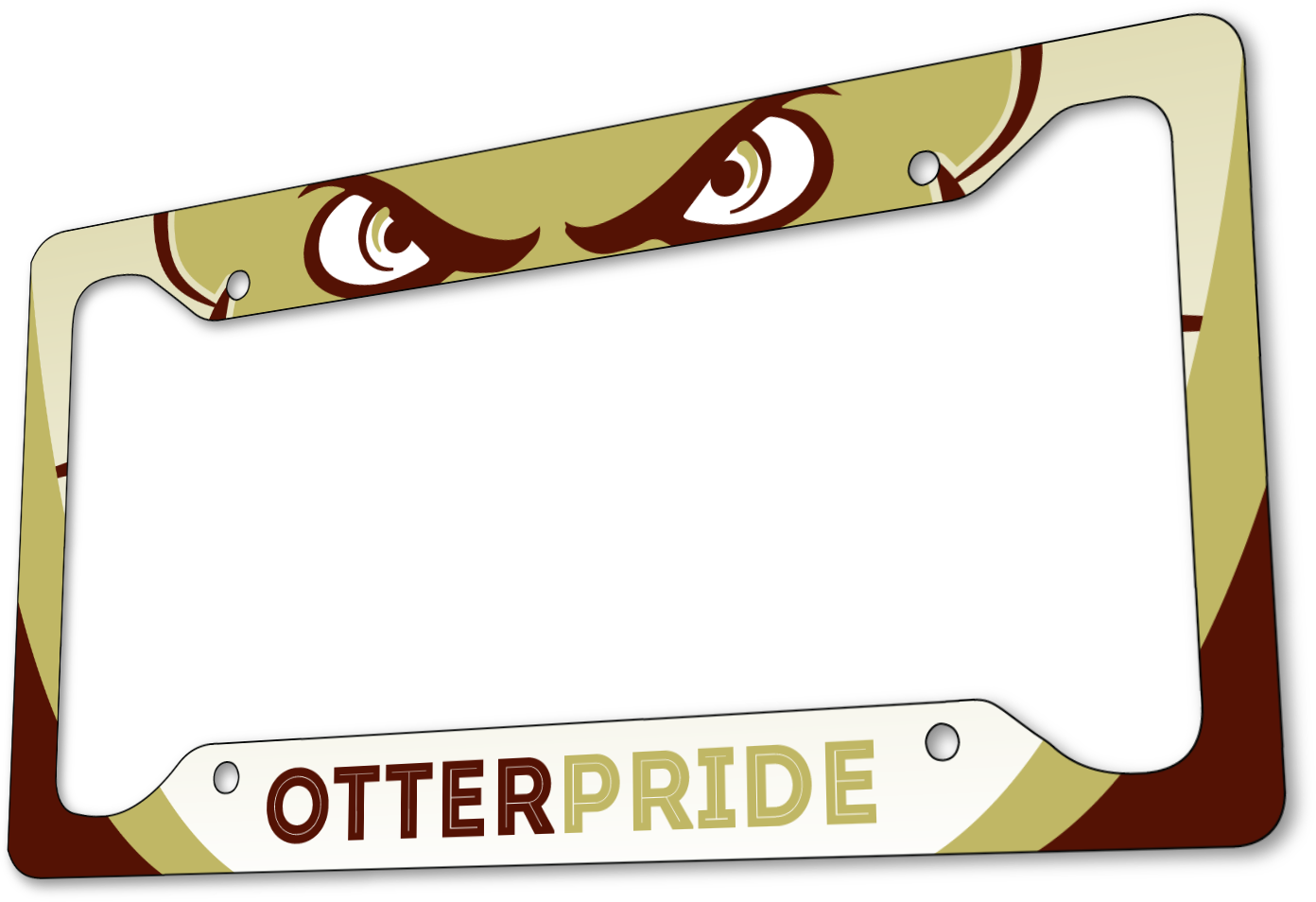 Otters License Plate - Otters License Plate (1392x954)