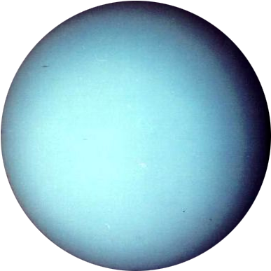 Mars Clipart Uranus Planet - Uranus Planet No Background (394x394)