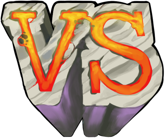 Clipart Download Versus Graphic For Fighting Game Opengameart - Clipart Download Versus Graphic For Fighting Game Opengameart (549x459)