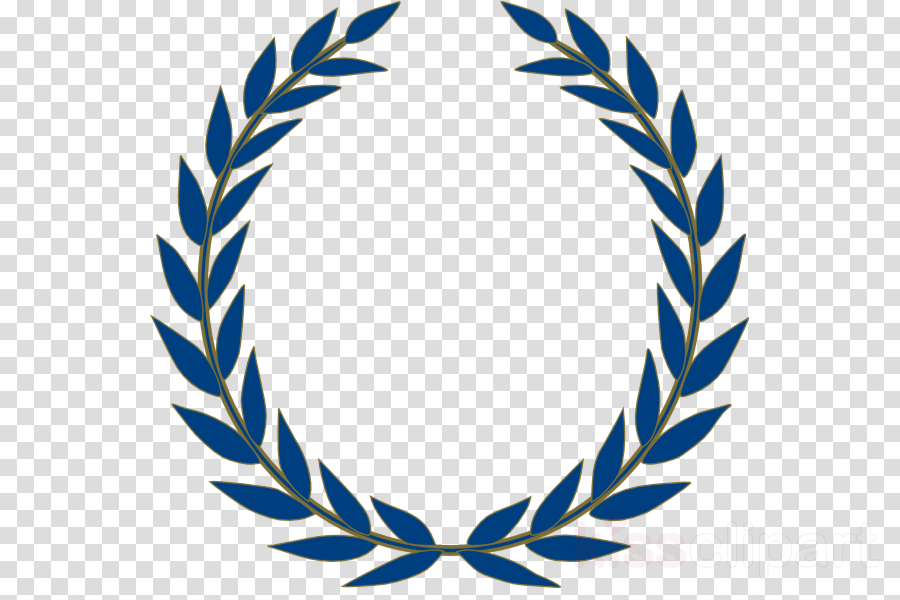 Png Laurel Wreath Clipart Laurel Wreath Clip Art - Corona De Laurel Vector (900x600)