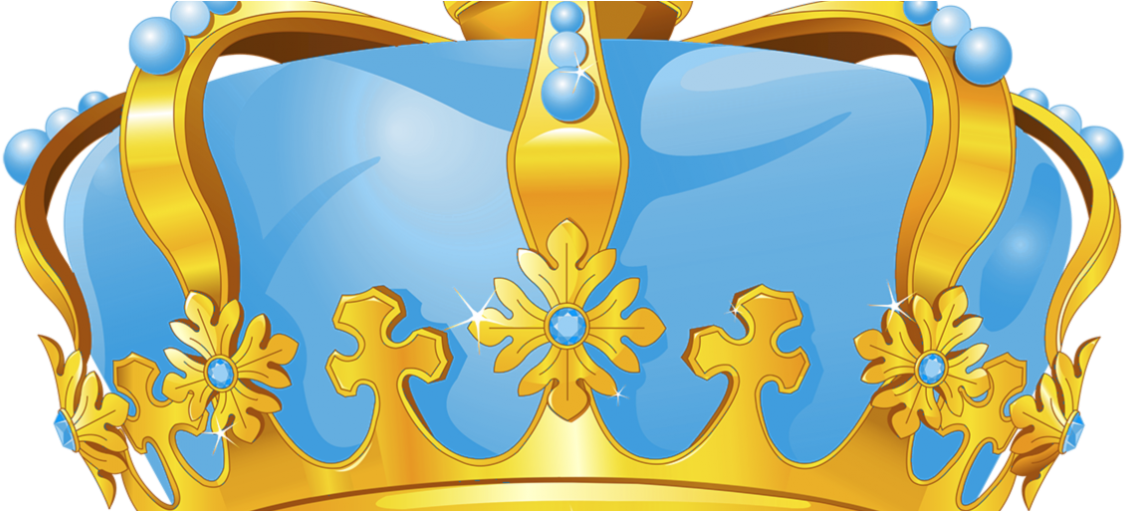 Queen Princess Crown Clipart , Png Download - Queen Crown Gold Png (1125x511)