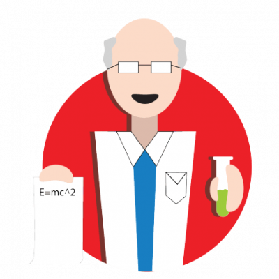 Sciences, Maths And Computer Sciences - Cartoon (400x400)