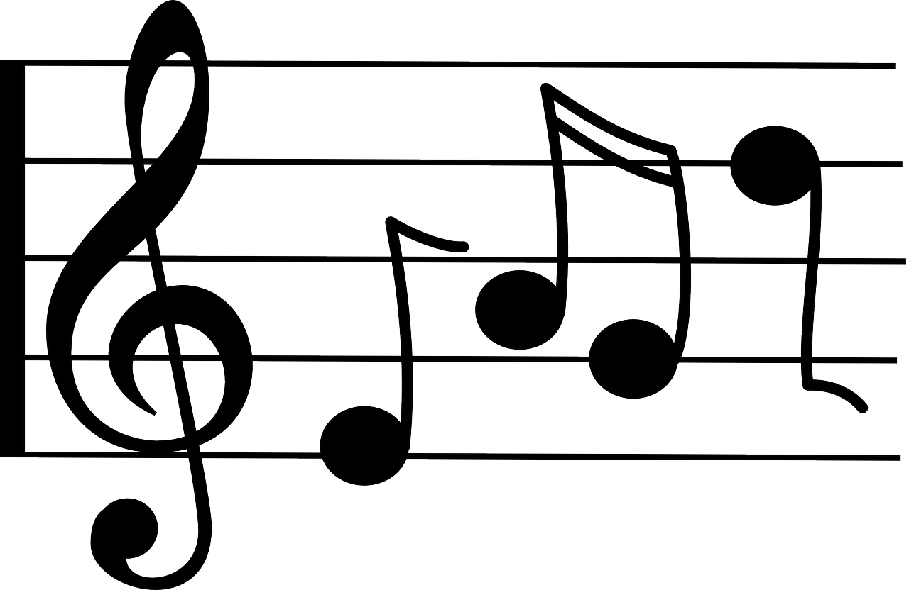 Music Notes Symbols - Music Notes Clip Art (1280x832)