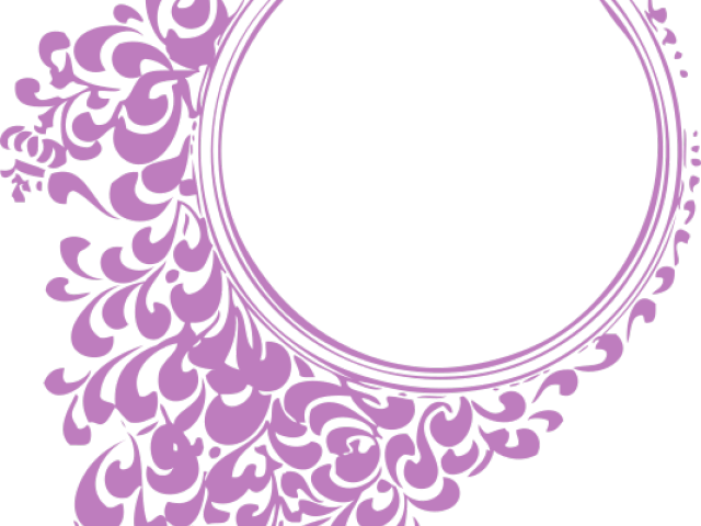 Floral Clipart Half Circle - Best Border Circle (640x480)