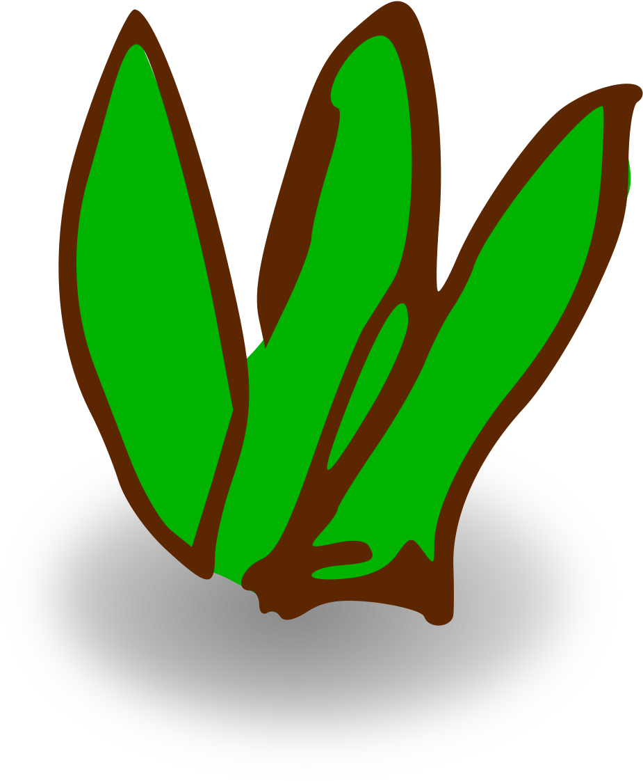 Clipart - Cartoon Bushes No Background (2400x2400)
