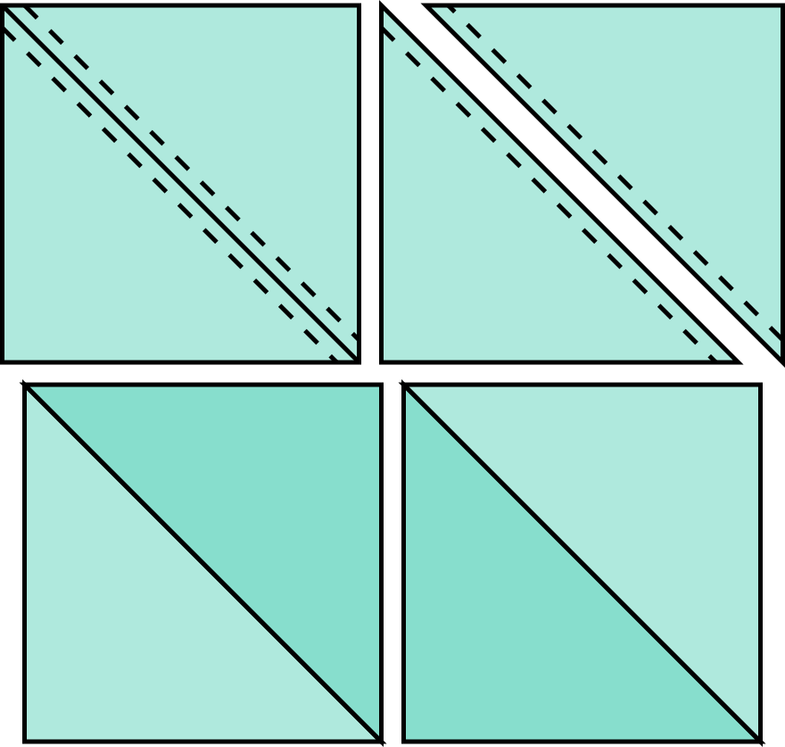 Quilt Clipart 78471 - Triangle (880x837)