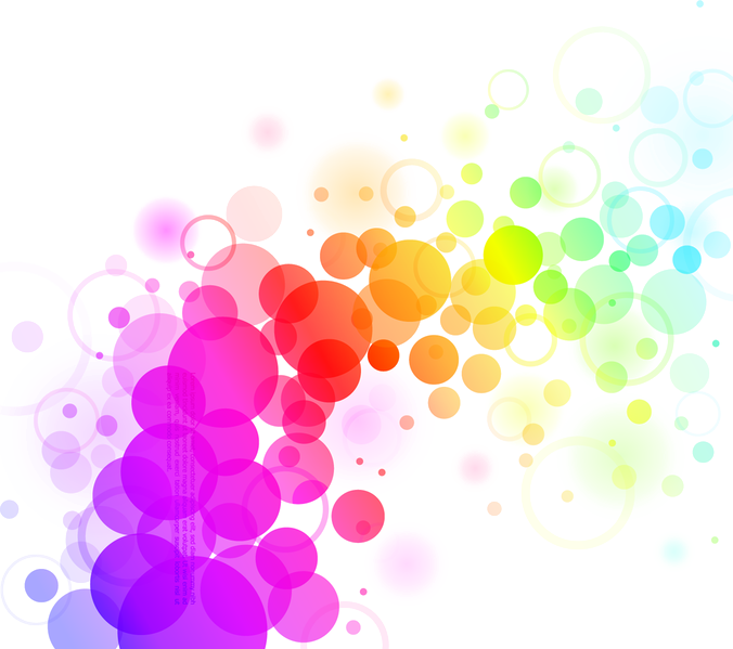 Color Blast Vector Clipart Clip Art - Colorful Background In Png (676x599)