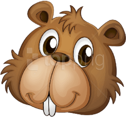 Download Beaver Face Png Images Background - Cartoon Beaver Face Png (480x480)