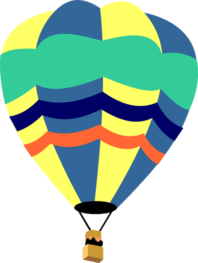Hot Air Balloon Clip Art - Hot Air Balloon (400x530)