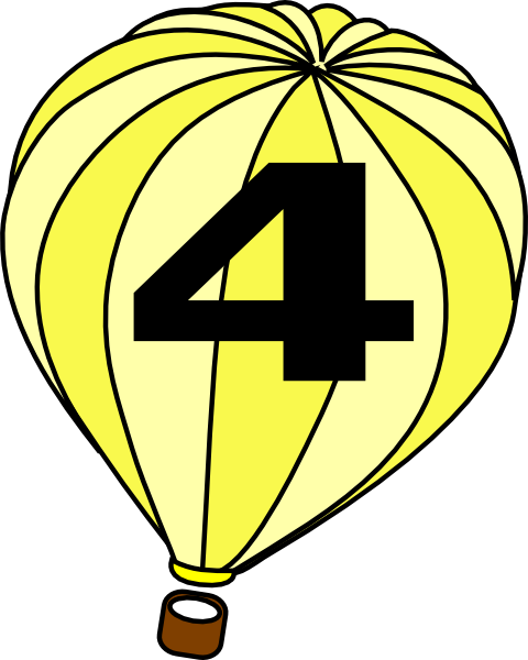 Easy Hot Air Balloon Outline (480x600)
