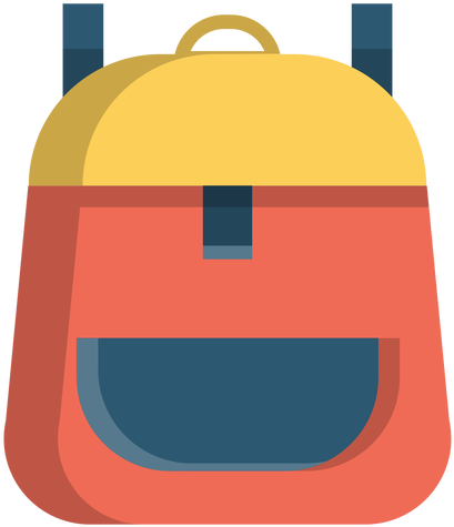 512 X 512 0 - School Backpack Illustration Png (512x512)