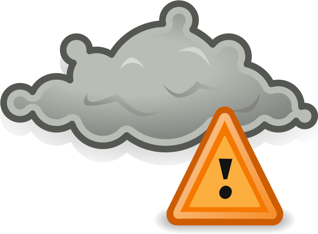 Gnome Weather Severe Alert - Storm Weather Icon (1024x1024)