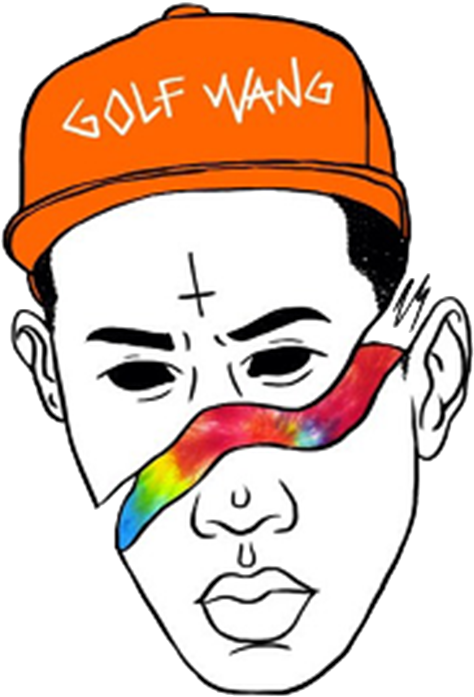 Bleed Area May Not Be Visible - Tyler The Creator Face Drawing (499x700)