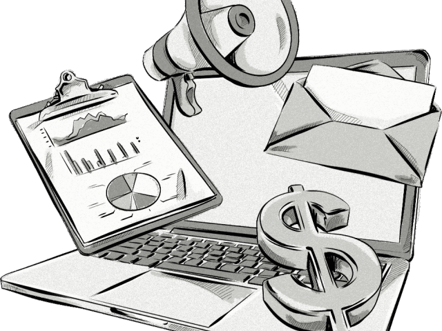 Tech Clipart Marketing Information System - Personal Computer (640x480)