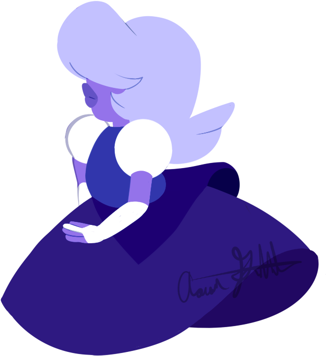 Steven Universe Indigo Sapphire (791x855)