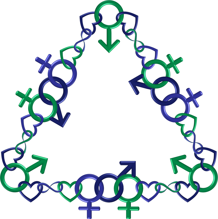 Blue Green Indigo Frame 6 Triangle Fmf By Happyare - Blue Green Indigo Frame 6 Triangle Fmf By Happyare (891x897)