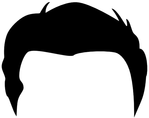 Short Hair Png File - Black Short Hair Png (1200x630)