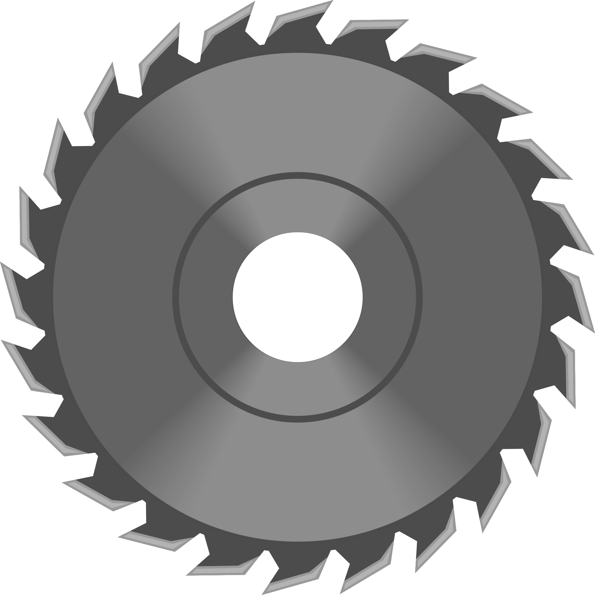 Clip Art Images - Circular Saw Blade (2000x2000)